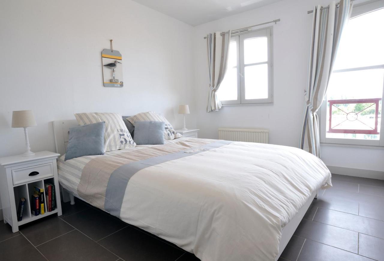 Appartement Romantique, Vue Panoramique Bassin De L'Est Honfleur Eksteriør billede